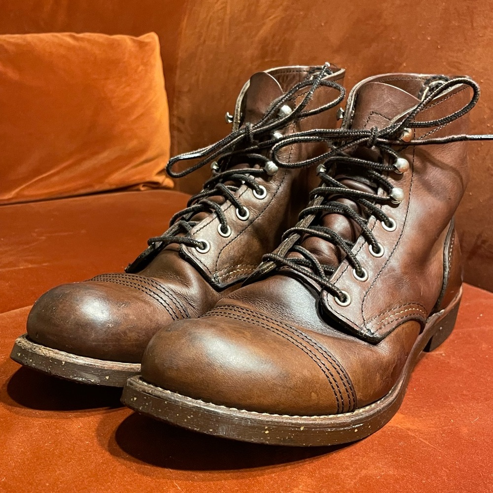 Red Wing Iron Ranger 6 inch boots